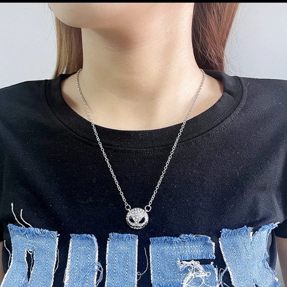 Nightmare Before Xmas Jack Rhinestone Necklace - Picture 3 of 6